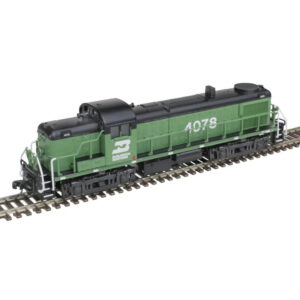 Atlas N RS-3 Burlington Northern w/ Speaker