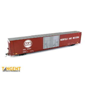 Tangent HO 86' Greenville High Cube Box Car Norfolk Western "Hamburger Logo"
