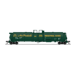 Broadway Limited N Cryogenic Tank Car Air Products "Green" 2 Pack