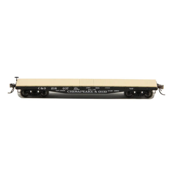 Intermountain HO 42' Fish Belly Flat Car Chesapeake & Ohio