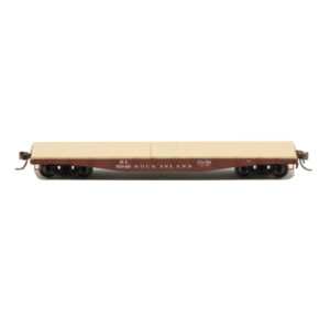Intermountain HO 42' Fish Belly Flat Car Rock Island