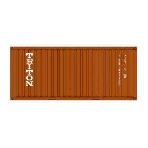 Intermountain HO 20' Container Triton 2 Pack