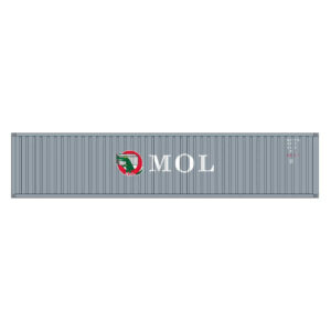 Intermountain HO 40' Container MOL "Gray" 2 Pack