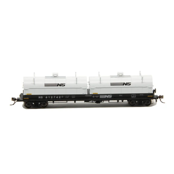 Intermountain HO Evans 100 Ton Coil Car Norfolk Southern "Round, Gray Hoods"