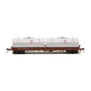 Intermountain HO Evans 100 Ton Coil Car Union Pacific "MKT, Round, Gray Hoods"