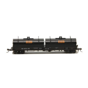 Intermountain HO Evans 100 Ton Coil Car Indiana Harbor Belt "Brown, Round Black Hoods"