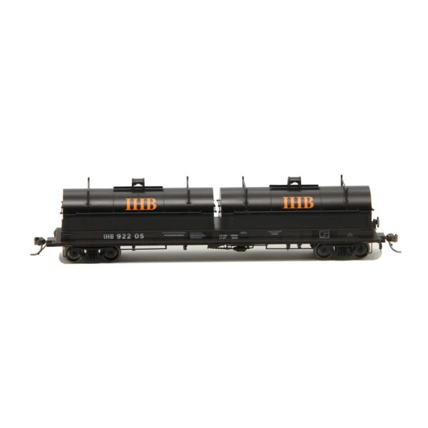 Intermountain HO Evans 100 Ton Coil Car Indiana Harbor Belt "Brown, Round Black Hoods"