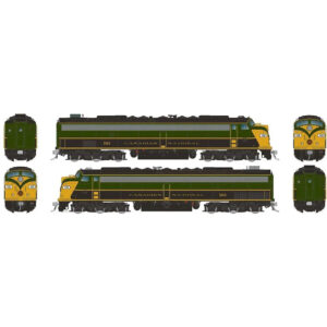 Rapido HO E8A&A with HEP Canadian National "Green & Gold" w/ DCC & Sound #102 & 103