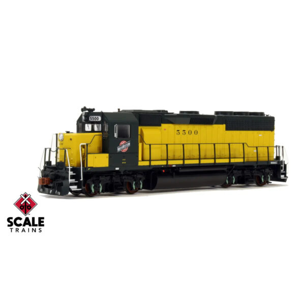 Scale Trains HO Rivet Counter GP40 Chicago Northwestern w/ DCC & Sound