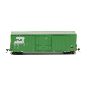 Intermountain HO 50' Gunderson High Cube Box Car Single Plug Door Burlington Northern