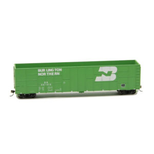 Intermountain HO FMC Exterior Post Wood Chip Car Burlington Northern