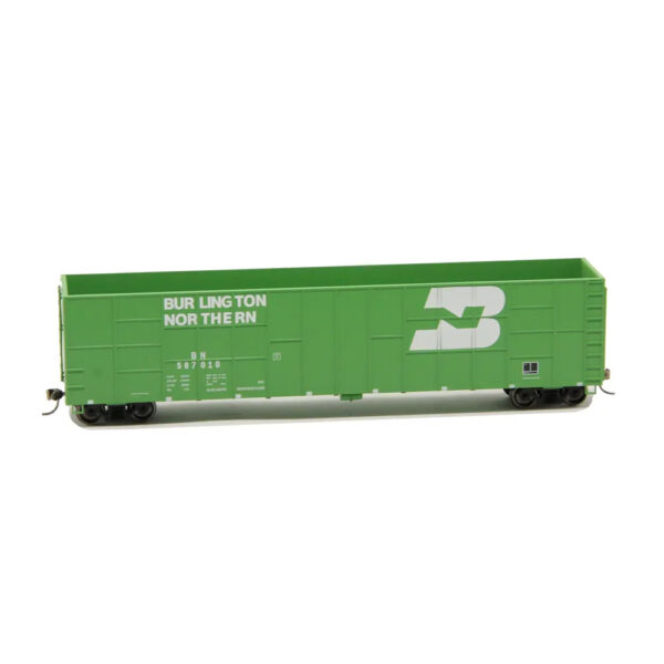 Intermountain HO FMC Exterior Post Wood Chip Car Burlington Northern