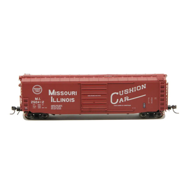 Intermountain HO 50' PS-1 Single Door Box Car Missouri Illinois "Cushion Underframe"