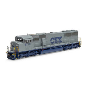 Athearn Genesis HO SD60M 3 Window CSX "Stealth" w/ DCC & Sound