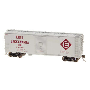 Intermountain HO 40' Post War Box Car Erie Lackawanna