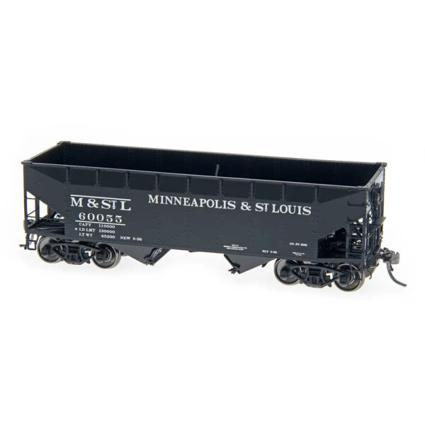 Intermountain HO AAR Alternate 2 Bay Hopper Minneapolis & St. Louis