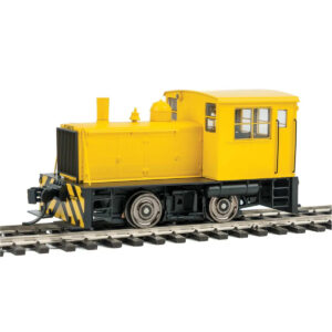 Walthers Mainline HO Plymouth ML-8 Industrial Switcher Yellow & Black Stripes