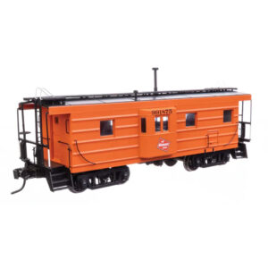 Walthers Proto HO Milwaukee Road Rib Sided Caboose w/ Oil Stove Milwaukee Road