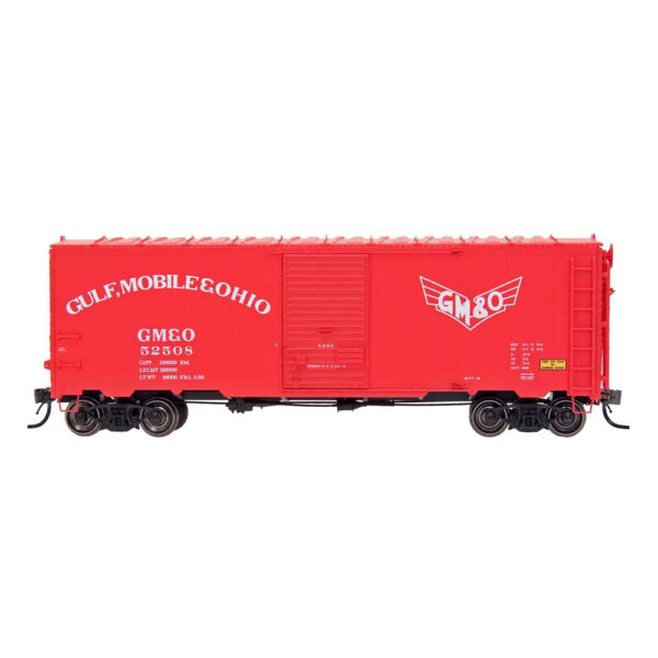 Intermountain HO 40' Modified 1937 AAR Box Car Gulf Mobile & Ohio