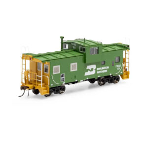 Athearn Genesis HO ICC Wide Vision Caboose Burlington Northern "FWD" w/ Lights