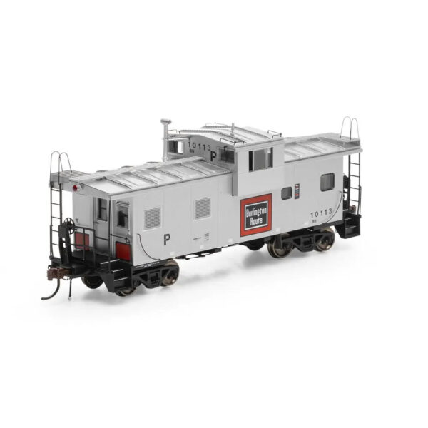 Athearn Genesis HO ICC Wide Vision Caboose Burlington Northern "ex CB&Q" w/ Lights - Image 3