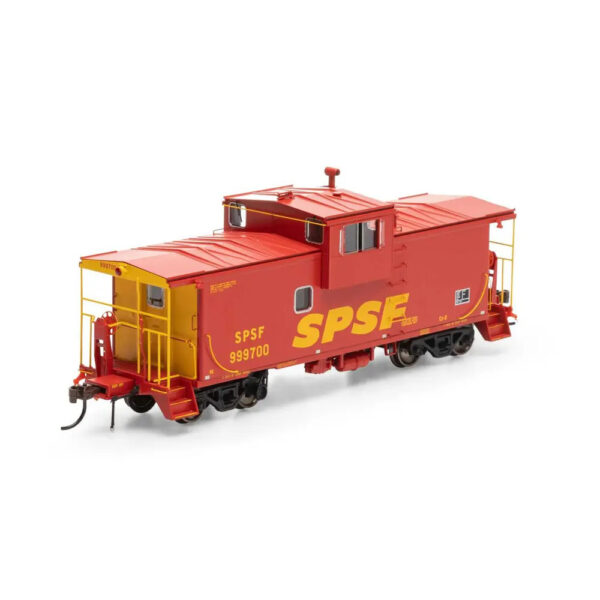 Athearn Genesis HO ICC Wide Vision Caboose SPSF "Kodachrome" w/ Lights