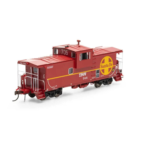 Athearn Genesis HO ICC Wide Vision Caboose Toledo Peoria & Western w/ Lights