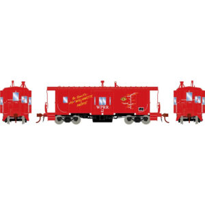 Athearn Genesis HO Bay Window C-50-5 Caboose Willamette & Pacific w/ Lights