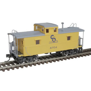 Atlas Trainman HO C&O Style Cupola Caboose Chesapeake & Ohio "Yellow"