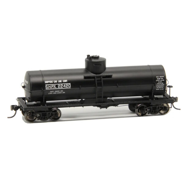 Red Caboose HO 10,000 Gallon Welded Tank Car Shippers Car Line "SHPX"