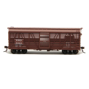 Red Caboose HO 40' S-40-5 Stock Car Northwestern Pacific "Pre 1946 Scheme"