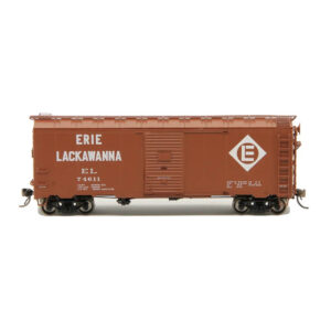 Intermountain HO 40' Modified 1937 AAR Box Car Erie Lackawanna