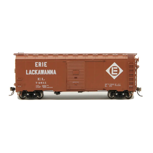 Intermountain HO 40' Modified 1937 AAR Box Car Erie Lackawanna