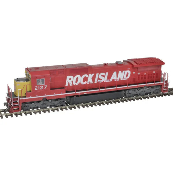 Atlas HO C40-8 Rock Island Rail w/ Front and Rear Ditch Lights, DCC & Sound