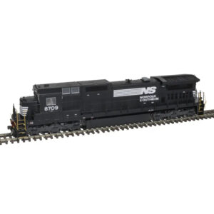 Atlas HO C40-8 Norfolk Southern w/ Front and Rear Ditch Lights, DCC & Sound