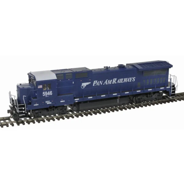 Atlas HO B40-8 Pan Am "MEC" w/ Ditch Lights , DCC & Sound