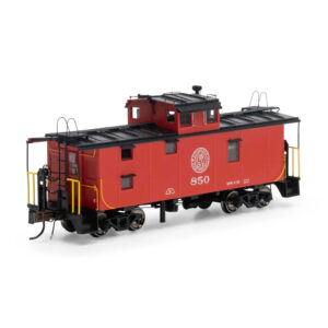 Athearn Genesis HO ICC Standard Vision Caboose Pittsburgh & West Virginia w/ Lights