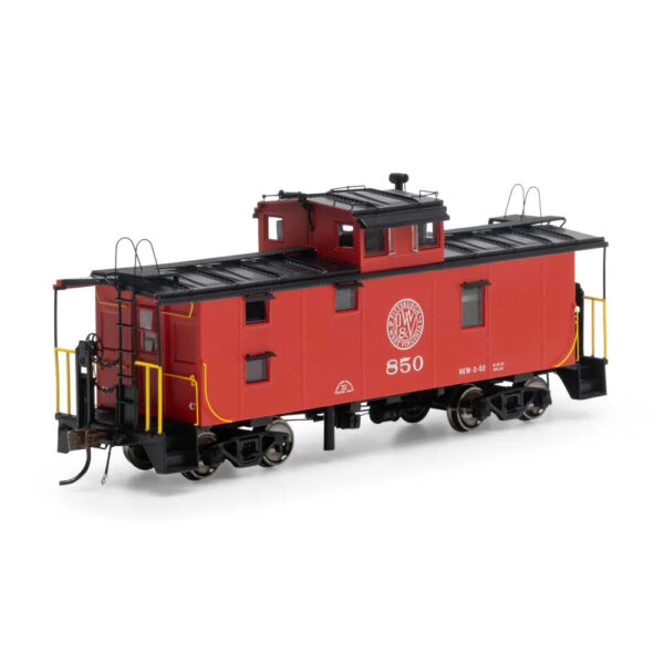 Athearn Genesis HO ICC Standard Vision Caboose Pittsburgh & West Virginia w/ Lights