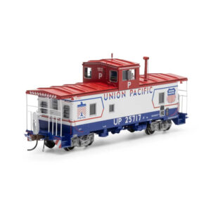 Athearn Genesis HO ICC Standard Vision Caboose CA-10 Union Pacific "Bicentennial, Fantasy" w/ Lights #25717