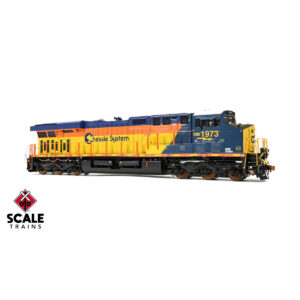 Scale Trains HO Rivet Counter ES44AH CSX "Chessie System Heritage" w/ DCC & Sound 1973