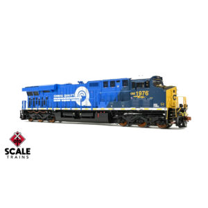 Scale Trains HO Rivet Counter ES44AH CSX "Conrail Quality Heritage" w/ DCC & Sound 1976