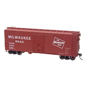 40' Milwaukee Rib Side Box Car
