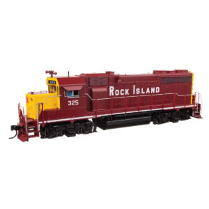 Walthers Proto HO GP35 Rock Island "Maroon & Yellow"