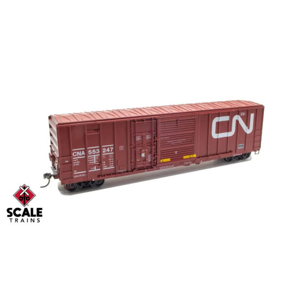 Scale Trains HO ExactRail 50' FMC 5277 Combo Door Box Car Canadian National