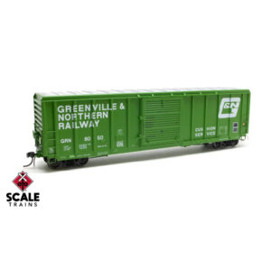 Scale Trains HO ExactRail 50' PS 5344 Box Car Greenville & Northern