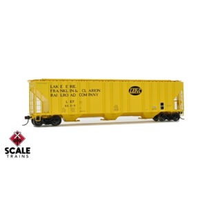 Scale Trains HO ExactRail Evans 4780 Covered Hopper Lake Erie, Franklin & Clarion