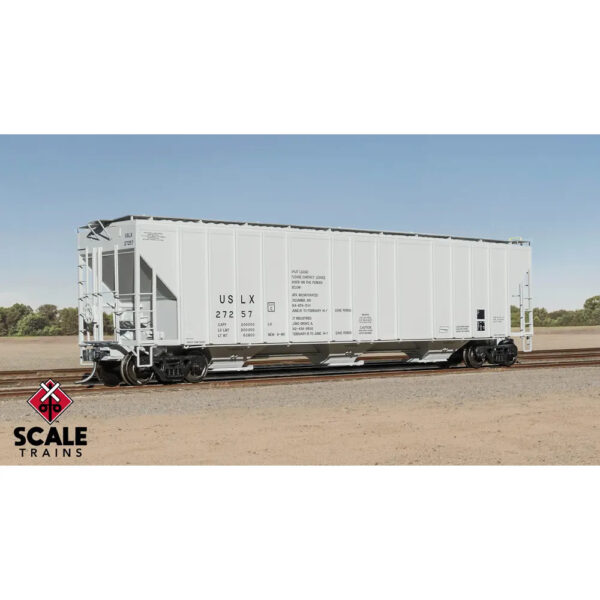 Scale Trains HO ExactRail Evans 4780 Covered Hopper Evans Railcar Leasing Company "USLX"