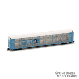 *Spring Creek Exclusive N Scale America Model Trains – Intermountain Bi-Level Auto Rack Rock Island
