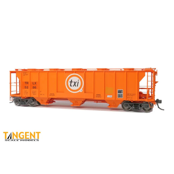 Tangent HO PS2 2929 Covered Hopper TRLX "Patched Texas Industries"
