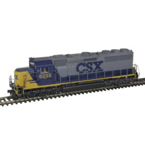 Atlas HO GP40-2 CSX "YN2" w/ Front and Rear Ditch Lights, DCC & Sound